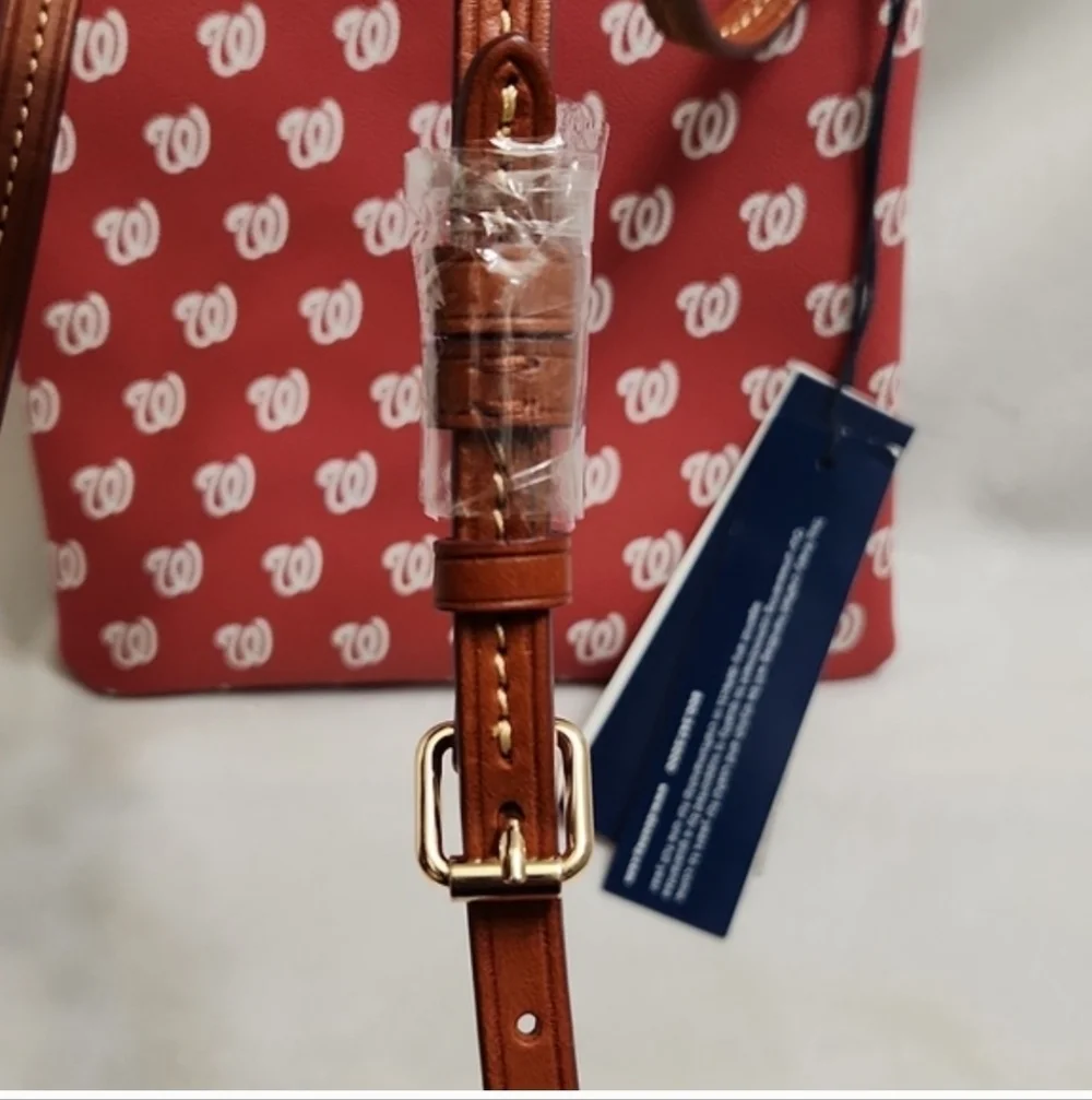 Dooney & Bourke NWTs MLB Washington Nationals Zip Crossbody